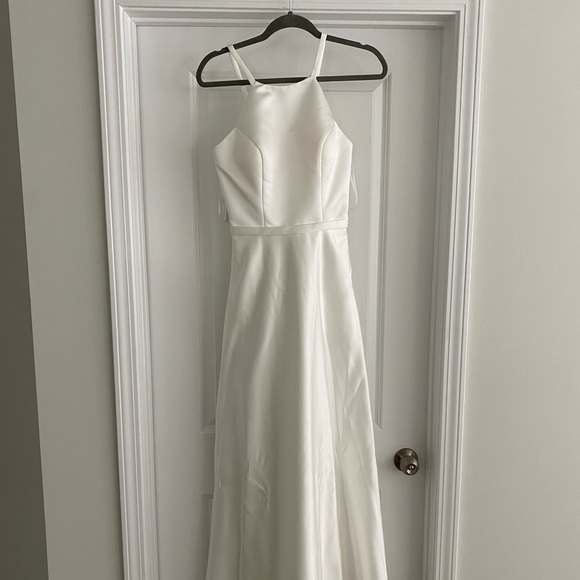 Mori Lee Madeline Gardener dress, color ivory, size 2, worn once style 21517 - Picture 1 of 11